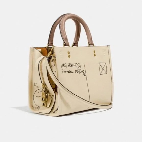 COACH Jean-Michel Basquiat Rogue 25 Satchel Shoulder Bag - Picture 9 of 12